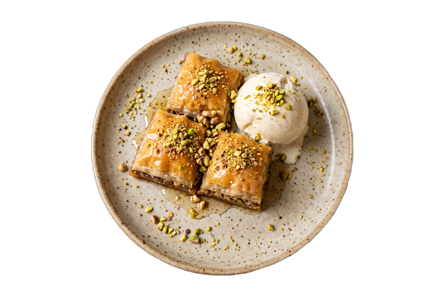 Baklava & Vanilleeis